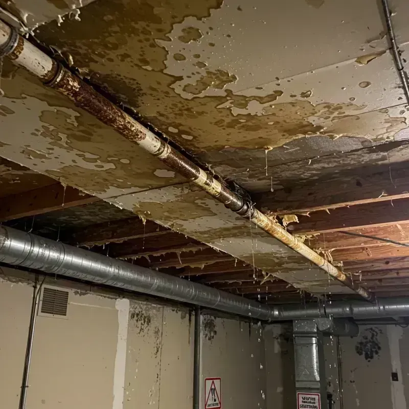 Ceiling Water Damage Repair in Pulaski County, IL